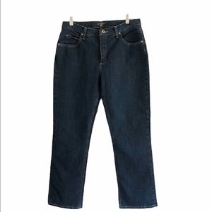 riders classic fit straight leg jeans